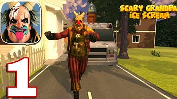 Hello Ice Scream Grandpa Neighbor Horror Game Gameplay Walkthrough Part 1