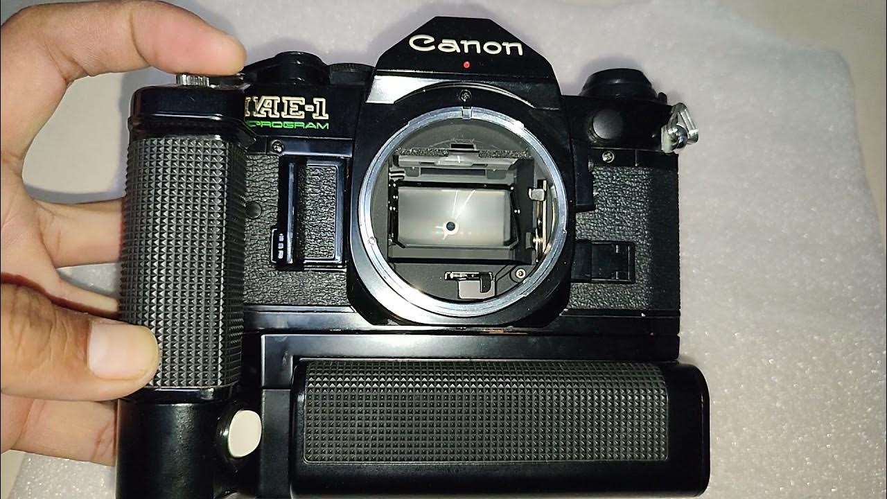 Canon Motor Drive MA for A1, AE1 & AE1 Program YouTube
