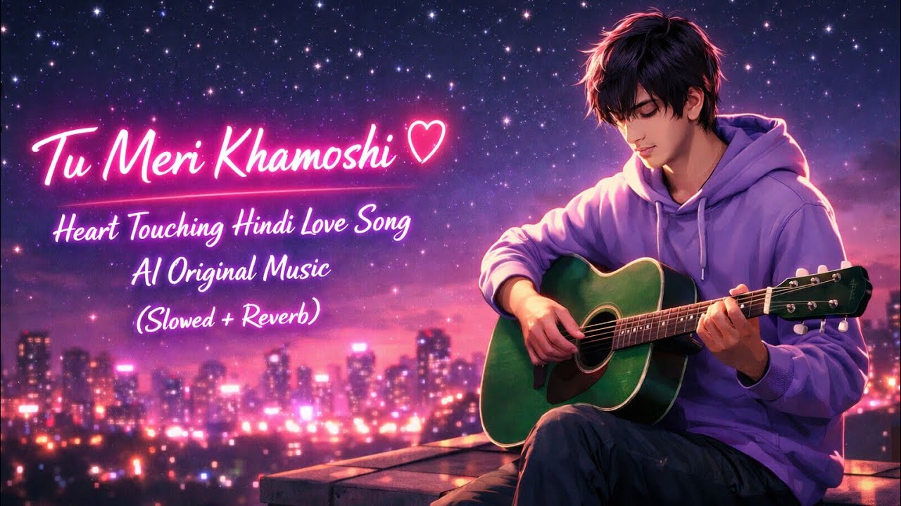 Tu Meri Khamoshi ❤️ | Heart Touching Hindi Love Song | AI Original Music 