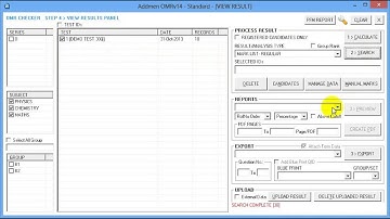 Checking OMR Software Operation