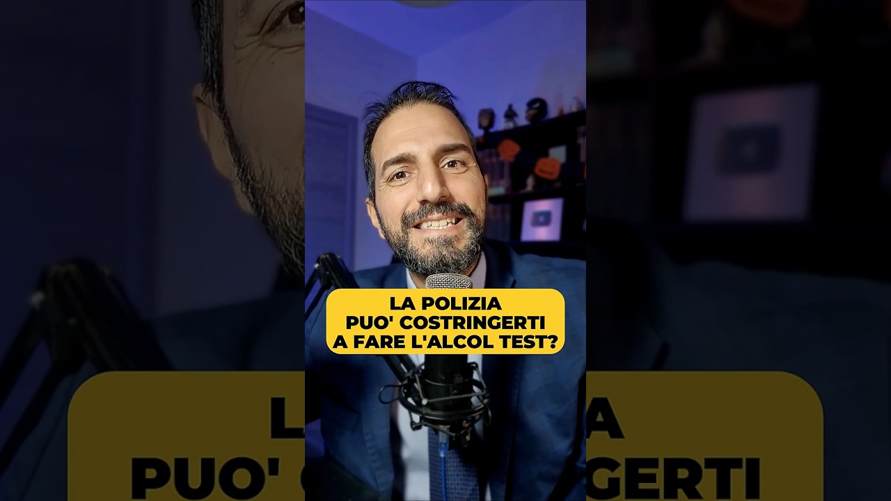 La polizia può costringerti a fare l'alcoltest? Nuovo video in collab con @AFVS_Associazione