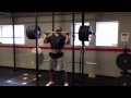 Matt reynolds 300lb strict military press strong gym