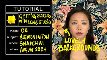 Getting Started with Lens Studio - Segmentation Template