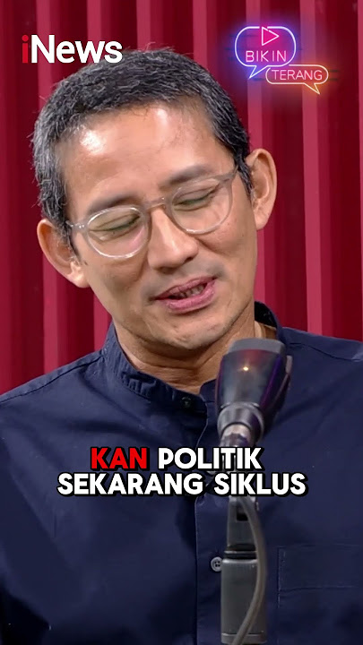 Akui Karier Politik Redup, Sandiaga Uno: Mencintai Belum Tentu Memiliki #shorts