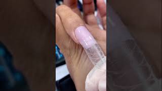 Tutorial with Voiceover: Nails at home with Polygel with Dual Forms Easy Way #shorts #polygel #nails screenshot 3