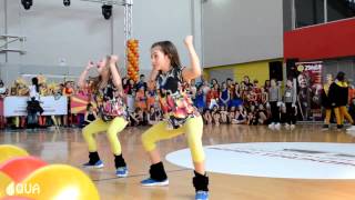 Aqua - Hip Hop Duo Kids 1St Place Elena Ivona - International Macedonia Open 2014