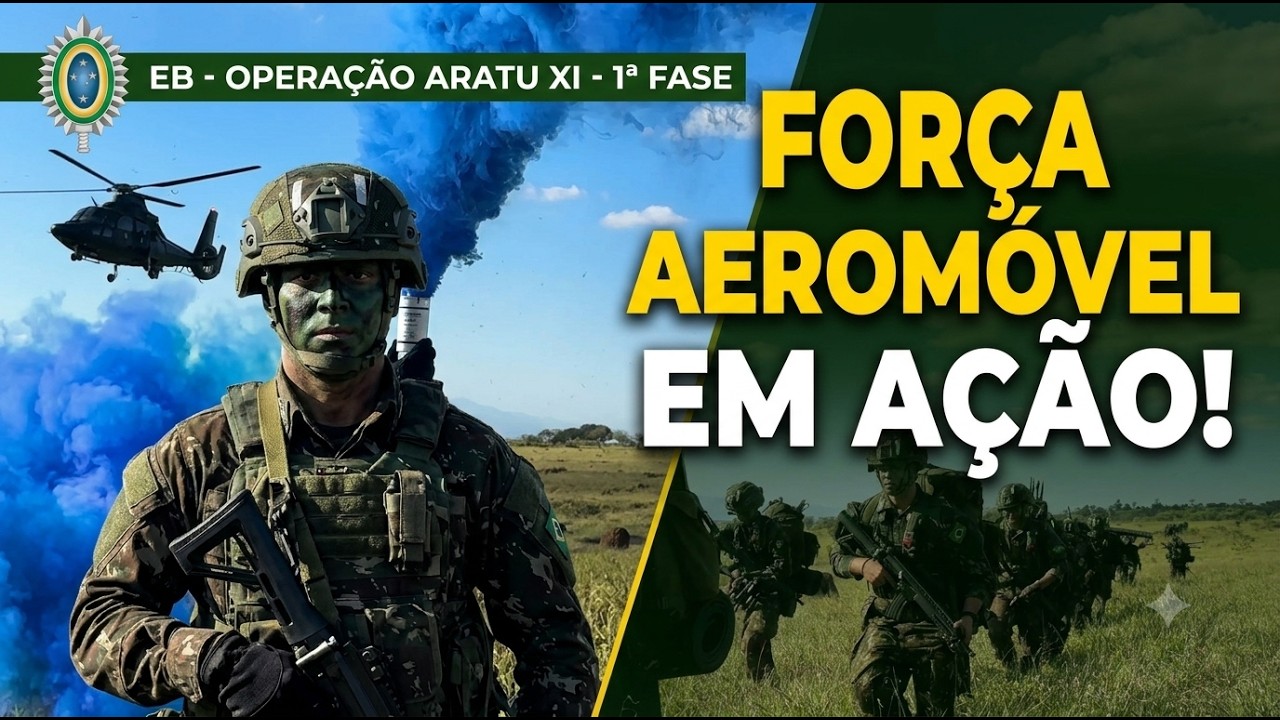 Operação Aratu XI: A Força Aeromóvel do Exército Brasileiro em Ação! 🚁