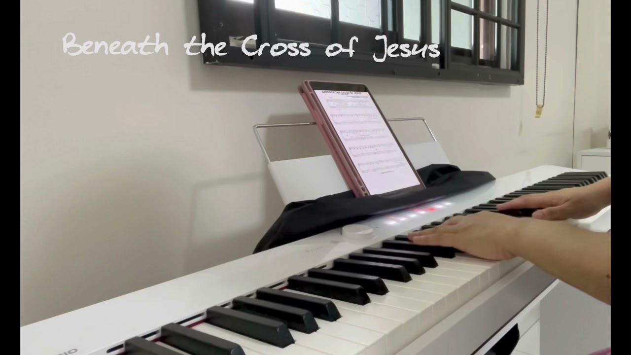 Beneath the Cross of Jesus by Frederick Charles Maker | Gospel Song | Piano Instrumental | Lyrics