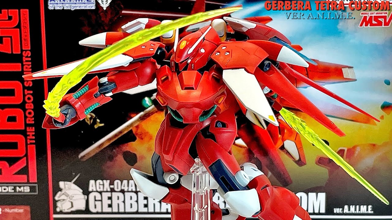 Robot Spirits AGX-04A1 Gerbera Tetra Custom (ver. ANIME) Review