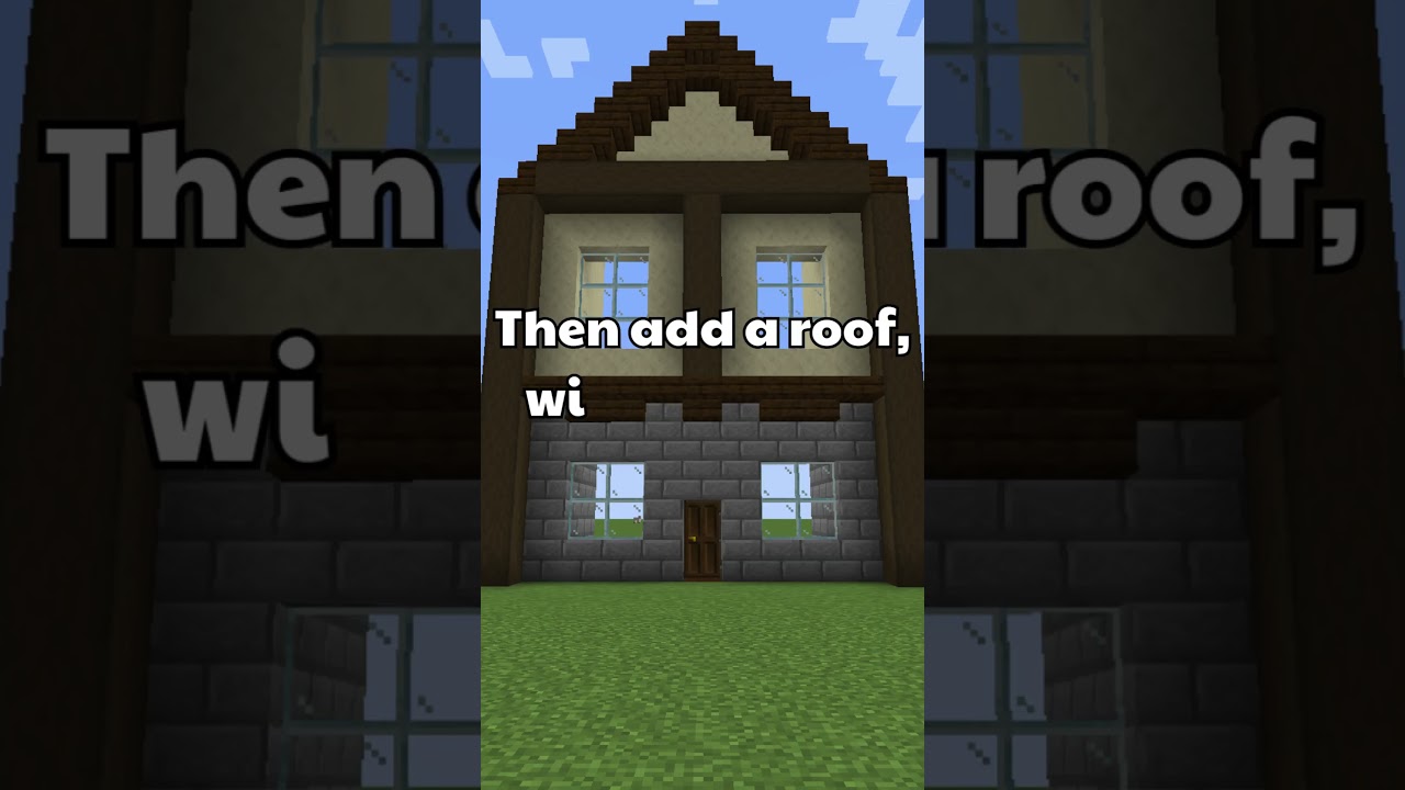 Minecraft House Tutorial