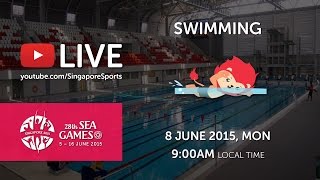 Swimming Heats (Day 3) | 28th SEA Games Singapore 2015
