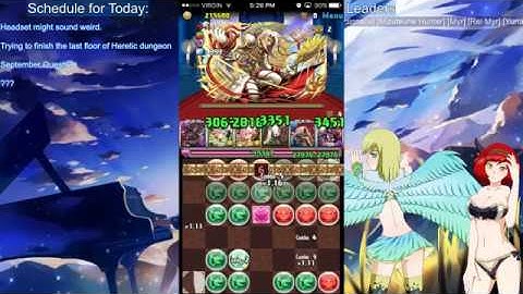 PAD - Heavenly Palace of Heretics Top Floor - No Dupes (Revo Anubis x Diablos)