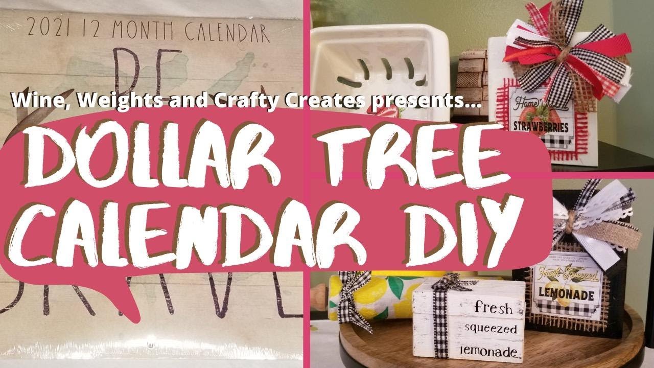 dollar-tree-calendar-diy-intro-video-crafting-on-a-budget-youtube