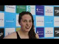 Scottish Gas National Open Swimming Championships 2013: Megan Briggs -  Mixed Zone