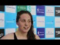 Scottish Gas National Open Swimming Championships 2013: Megan Briggs -  Mixed Zone