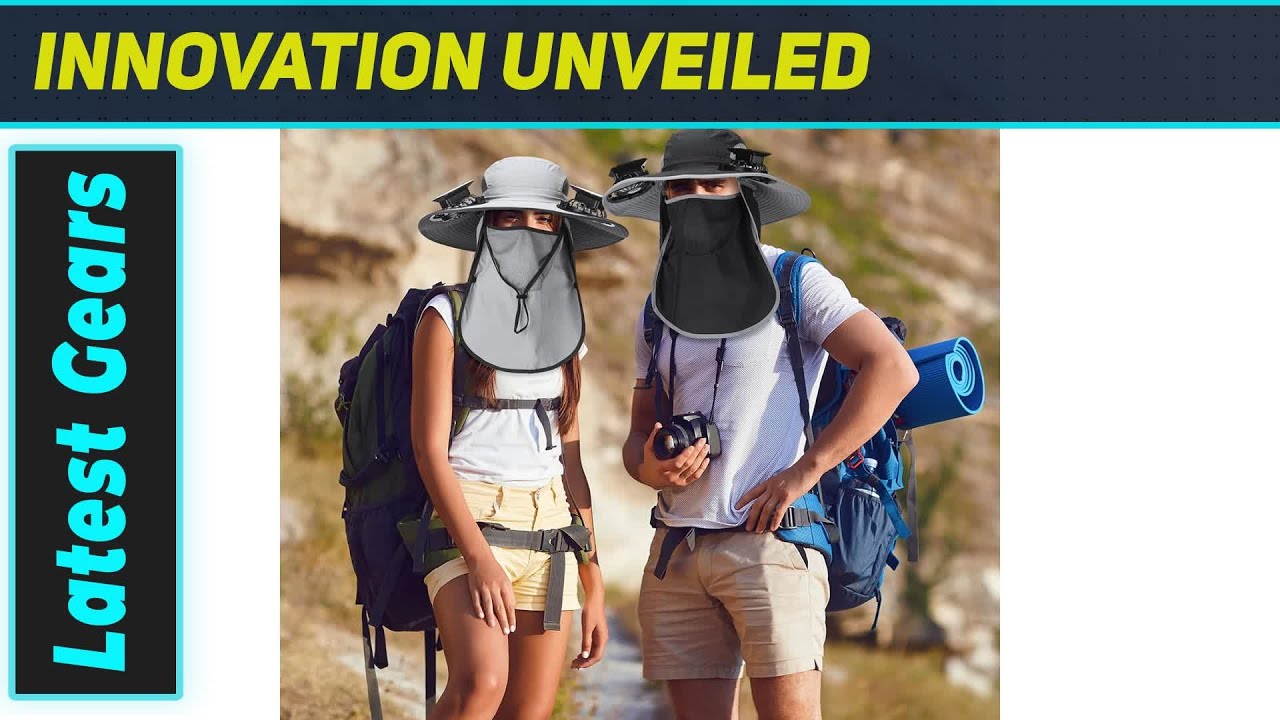 `Glitopper Solar Fan Hat: Your Ultimate Summer Cool Down!