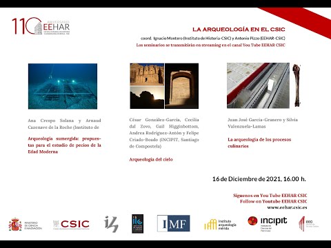 CICLO LA ARQUEOLOGÍA EN EL CSIC – 15ª conferencia