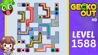 Gecko Out Level 1588 Solution Walkthrough