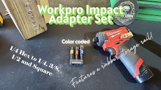 Tool Check #16, Workpro Hex Adapter Set