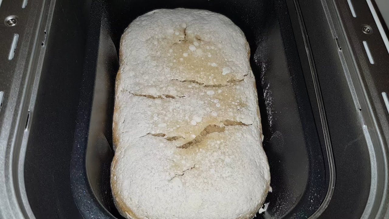 LIDL Silvercrest bread maker SBB850E1 IAN378290_2101: how to make dark water bread. No sugar, no fat
