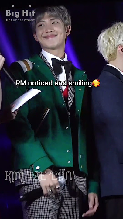 The way kookie🐰 become jealous😰 when IU looking at RM😍🫣#bts #jungkook #shorts