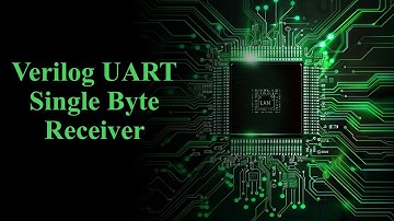 Artix-7 FPGA: UART Single-Byte Receiver in Verilog