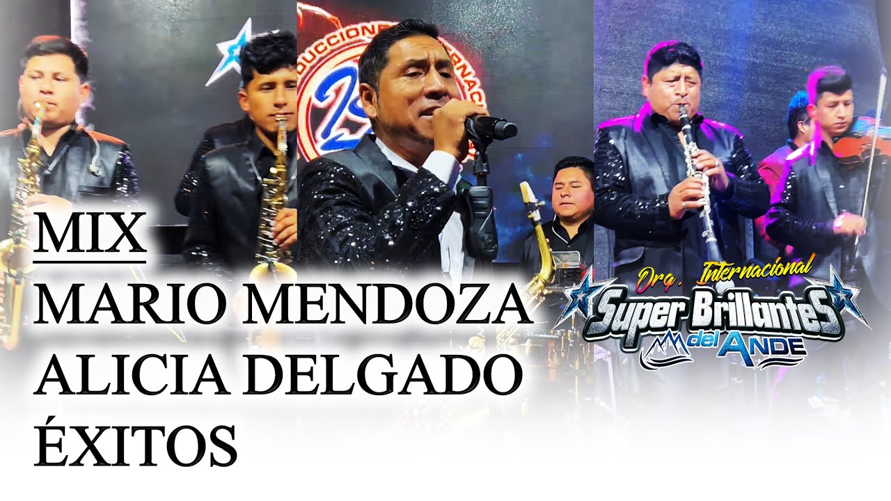 ORQUESTA SUPER BRILLANTES DEL ANDE - MIX MARIO MENDOZA / ALICIA DELGADO / ÉXITOS