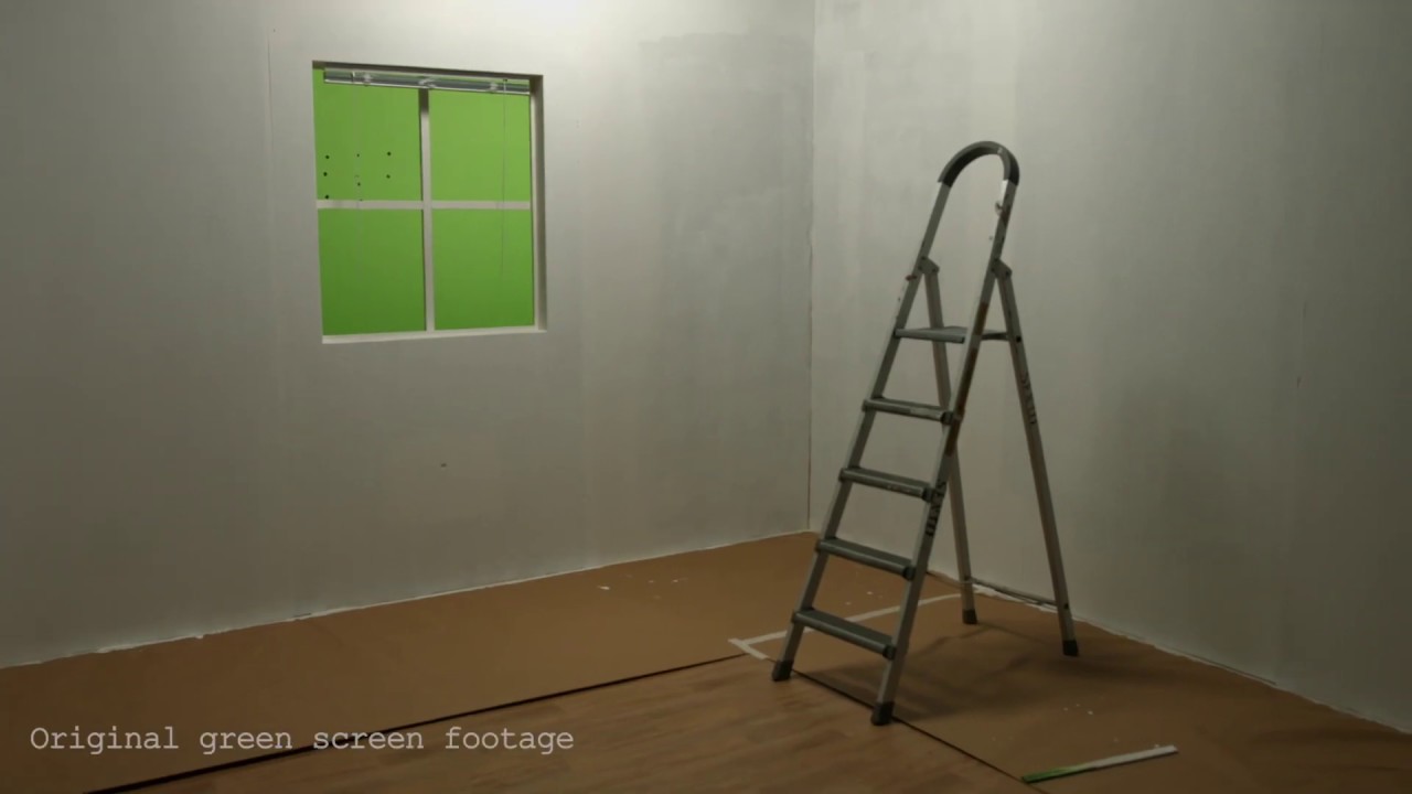 VFX breakedown - Green screen, camera tracking and a 3d glass window ...