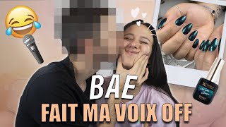 MON COPAIN FAIT MA VOIX OFF │Tuto ongles repousses 3 semaines !