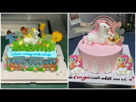 Video Làm bánh kem con Ngựa cho bé Trai và bé Gái - DieuLinh... - youtube