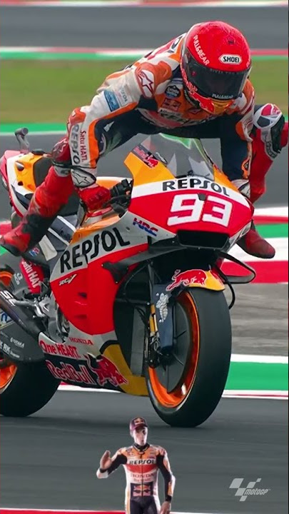 MotoGP‼️marc marquez hampir jatuh ⁉️#shorts #motogp #misano #emiliaromagnagp #storywa