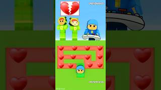 Bantu pocoyo menyatukan hati nina yang hancur‼️😱 #shorts #minecraft