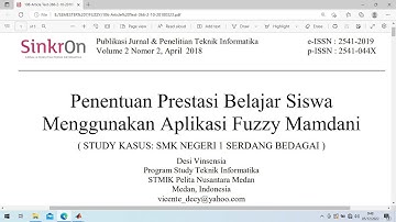 Studi Kasus Logika Fuzzy dengan Metode Fuzzy Mamdani Menggunakan Matlab - Puput Fadhilah Rizki
