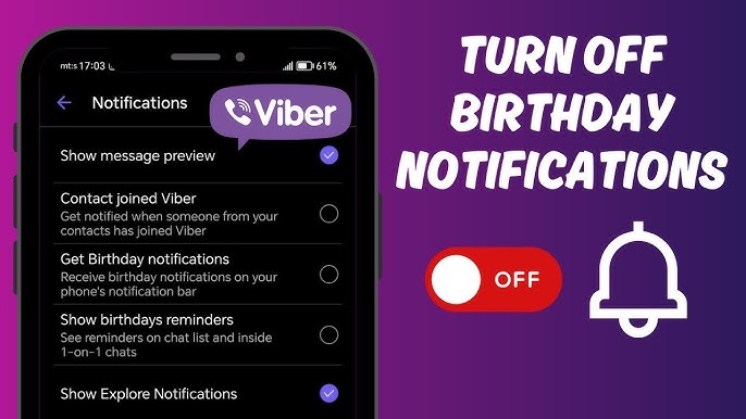 How to Turn Off Birthday Notifications on Viber