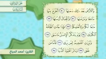 آية٣٧سورة النازعات مكرر القارئ أحمد الدباغ
