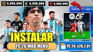 COMO INSTALAR MOD MENU FC MOBILE v26.2.01 ✅ (HACK) PARA EA SPORTS FC MOBILE 2026