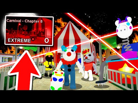 How To Beat ROBLOX PIGGY EXTREME CARNIVAL!! (Piggy Glitches)