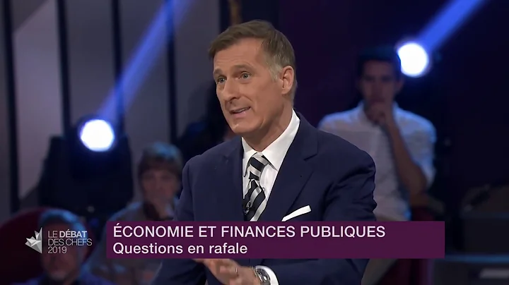 Maxime Bernier answers a question about concerns over supply management