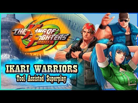 【TAS】THE KING OF FIGHTERS 2003 - IKARI WARRIORS \ LEONA HEIDERN \ RALF JONES \ CLARK STILL \ PT-BR