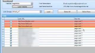 Google SEO Link Dominator p3 - Create backlinks in minutes pt2