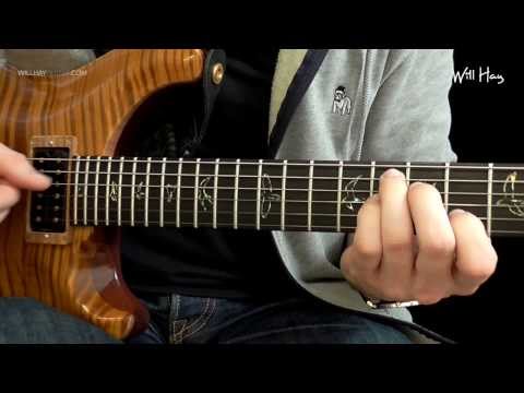Pharrell Williams 'Happy' guitar lesson free tab HD