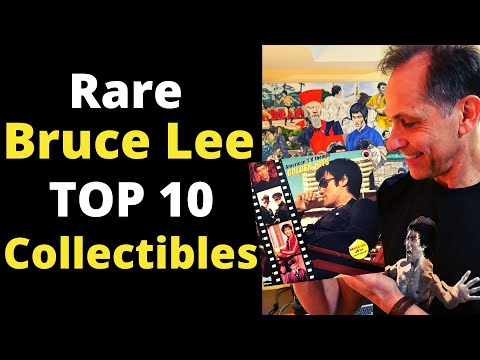 TOP 10 BRUCE LEE COLLECTIBLES! | John Negron