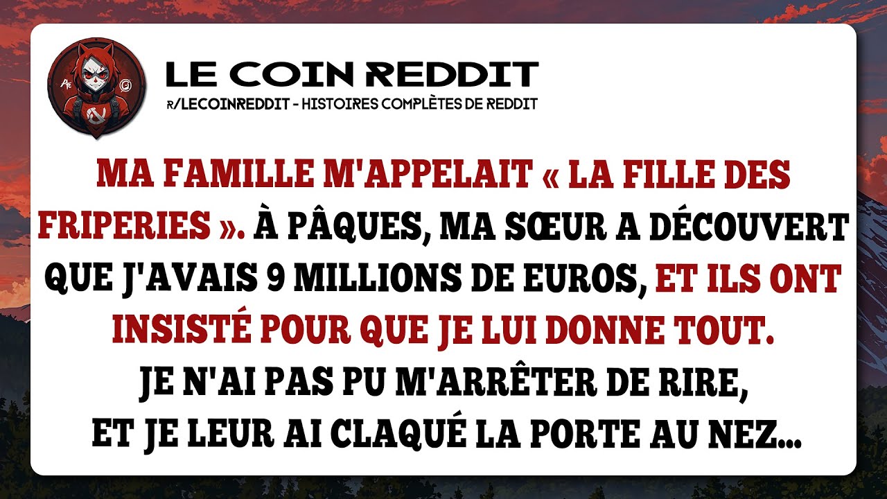 J'ai découvert que mes parents avaient transféré la bijouterie familiale à ma sœur.