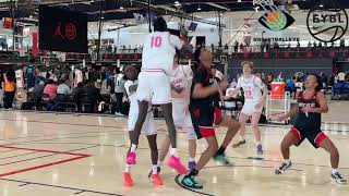 PURDUE UNIVERSITY COMMIT! Isaiah Hill 2027 7' Pike High School, Indiana (Indy Heat EYBL)