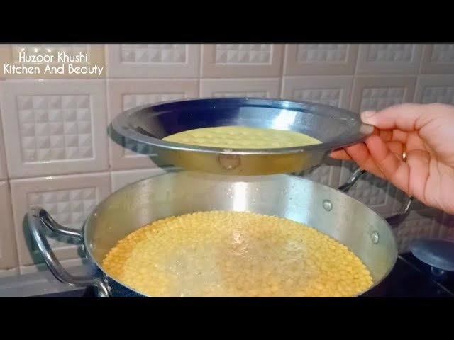 घर पर बनाएं कद्कस से गोल गोल बूंदी | Boondi Recipe | Kara boondi recipe |