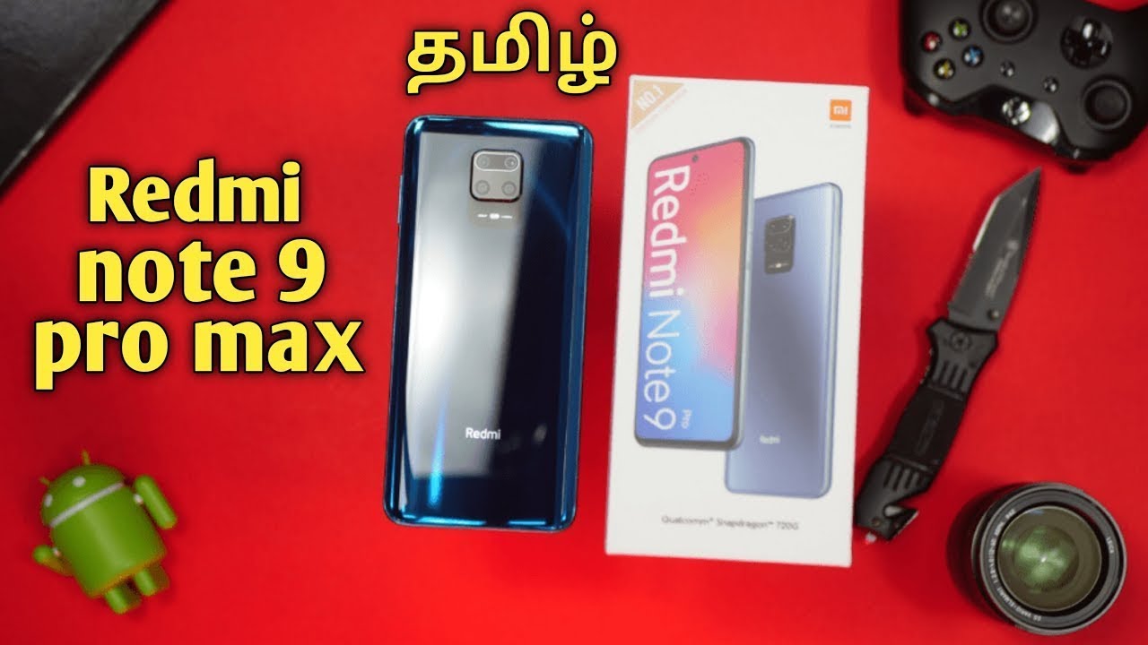Redmi Note 9 Pro Max Review with Top Features in Tamil | Gaming Mobile