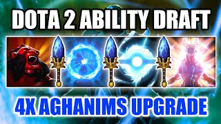 Dota 2 Ability Draft - 4X Aghanims Upgrade Berserkers Call Spirits Sinistergaze Pulsenova