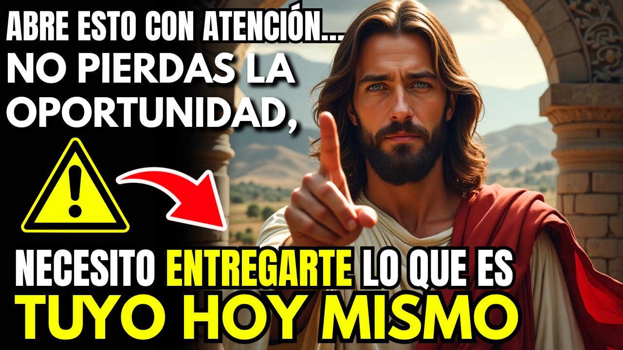 ÚLTIMO AVISO DEL CIELO: DIOS TE ENTREGA HOY LO QUE TE PROMETIÓ