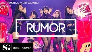 (PRODUCE 48) Nation's Hot Issue (국.슈 (국프의 핫이슈)) - RUMOR (instrumental with Bv)