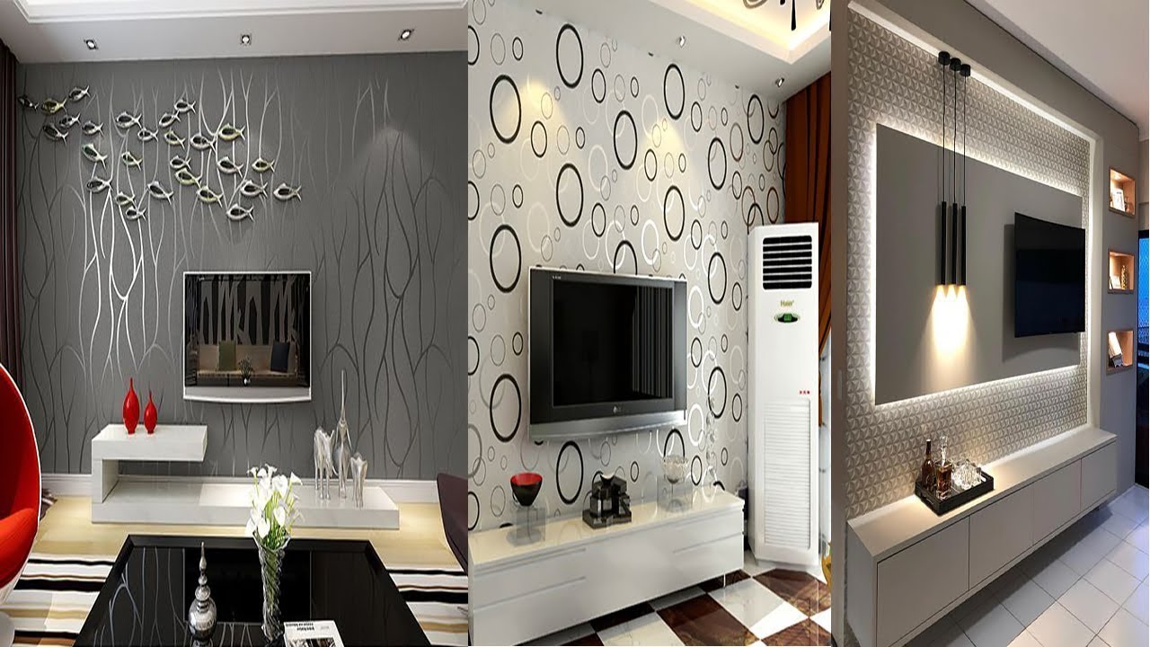 Wallpaper Behind Tv Photos Designs  Ideas